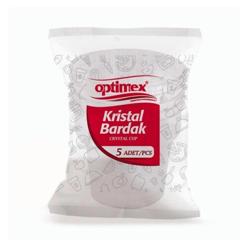 Optımex Kristal Bardak P-002 5 Li Poşet