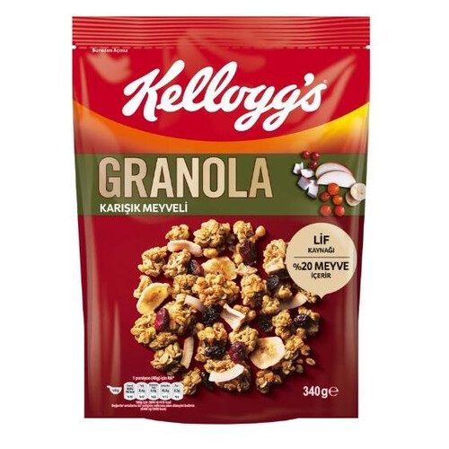 Kellogg's Granola 2714-20 Karışık Meyve 340gr.