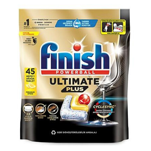 Finish Ultimate Plus Limon 45'li