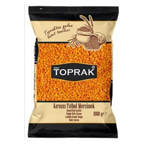 Toprak Kırmızı Mercimek 1000 Gr