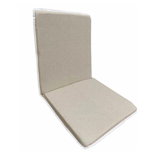 Sandalye Minderi Süngerli Kare Sırtlıklı 40x80 Cm