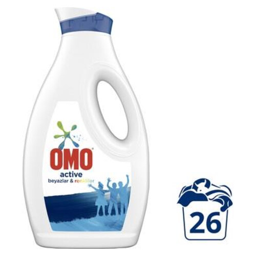 Omo Sıvı Active 1690 Ml