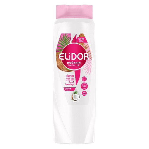 Elidor Şampuan 500 Ml Hindistan Cevizi Yağı