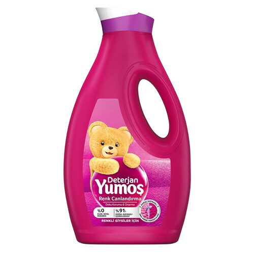 Yumoş Sıvı Deterjan Renkli 1690 Ml