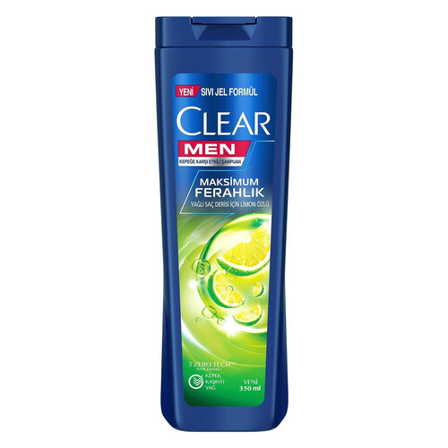 Clear Men Şampuan Maksimum Ferahlık 350 Ml