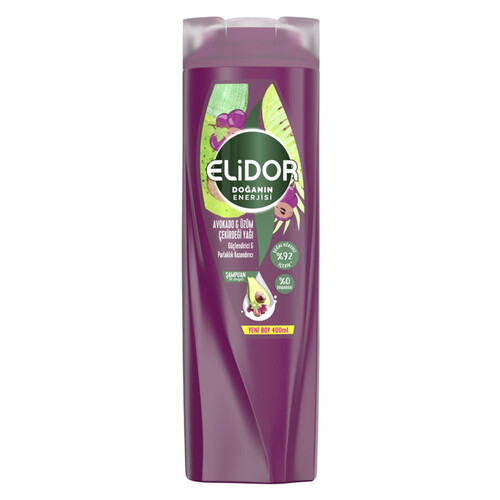 Elidor Şampuan Avokado&üzüm 400 Ml