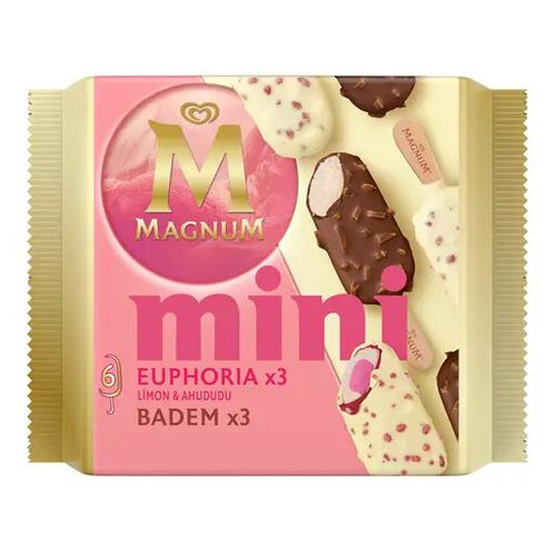 Magnum Mini Euphorıa Badem&limon Ahududu 353 Ml