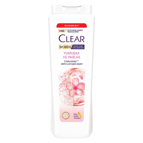 Clear Şampuan Yumuşak Ve Parlak 600 Ml