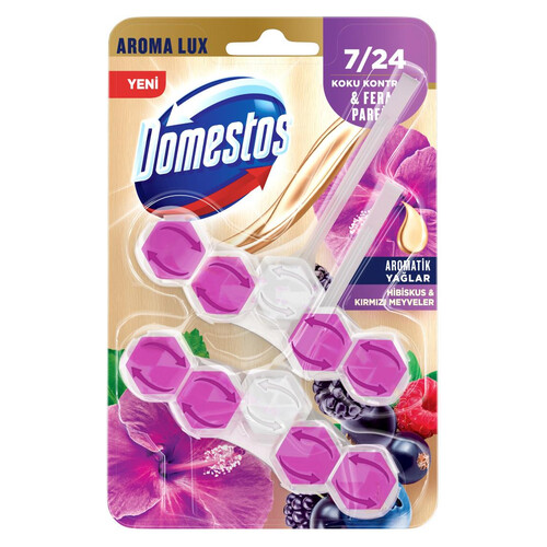 Domestos Wc Blok 5'li Güç Lüx Hibiskus