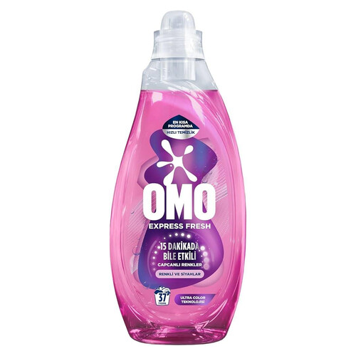 Omo Express Fresh Renkli Siyah 1480 Ml