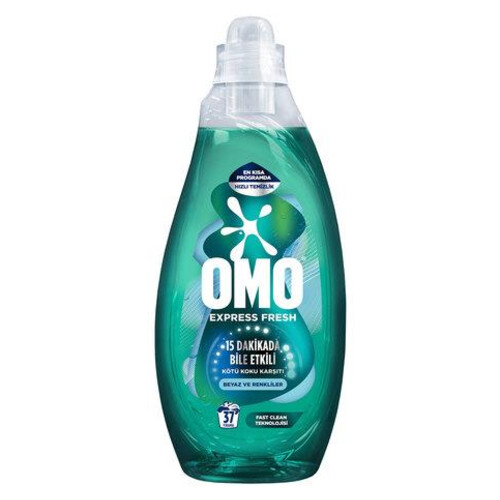 Omo Expres Fresh Beyaz Renklı 1480 Ml