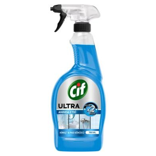 Cif Anında Etki Kireç Pas Banyo 750 Ml