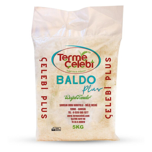 Terme Çelebi Baldo Plus Pirinç 5000 Gr.