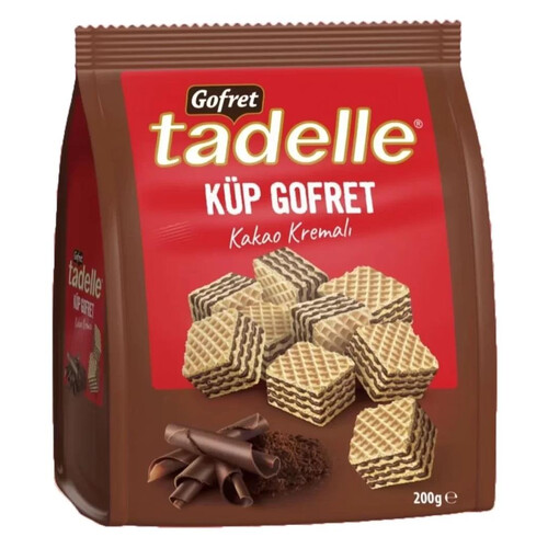 Tadelle Küp Gofret Kakaolu 200gr