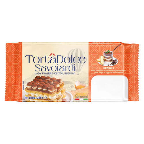 Tortadolce Kedi Dili 200 Gr