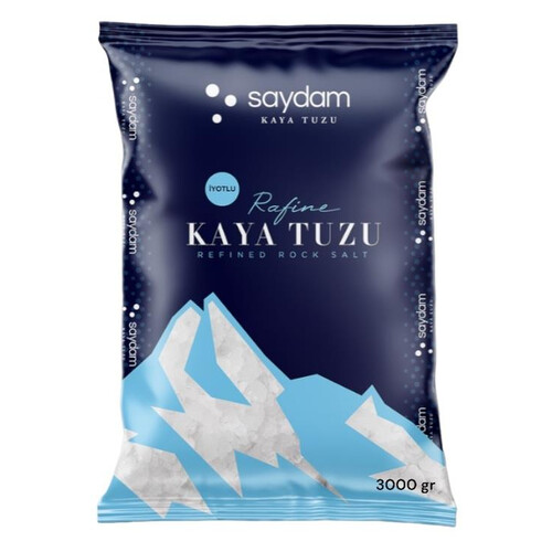 Saydam Kaya Tuzu 3000 Gr