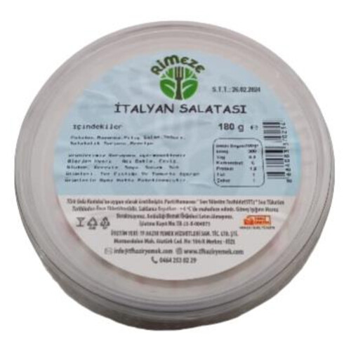Rimeze İtalyan Salata 180 Gr.
