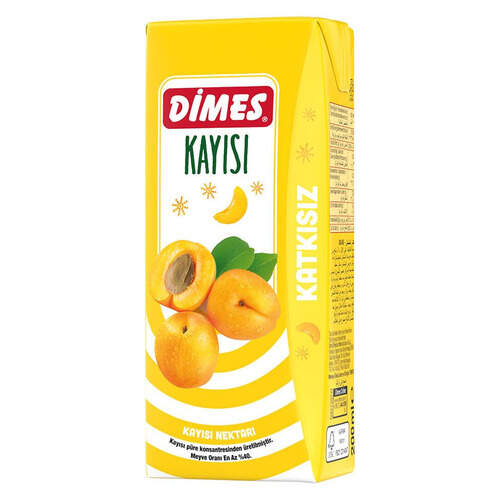 Dimes Meyve Suyu Kayısı 200 Ml.