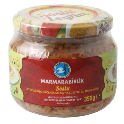 Marmarabirlik Soslu Zeytin 350 Gr