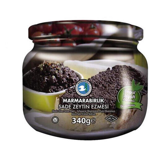 Marmarabirlik Siyah Zeytin Ezmesi 340 Gr.