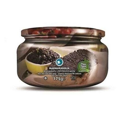 Marmarabirlik Siyah Baharatlı Zeytin Ezmesi 175  G