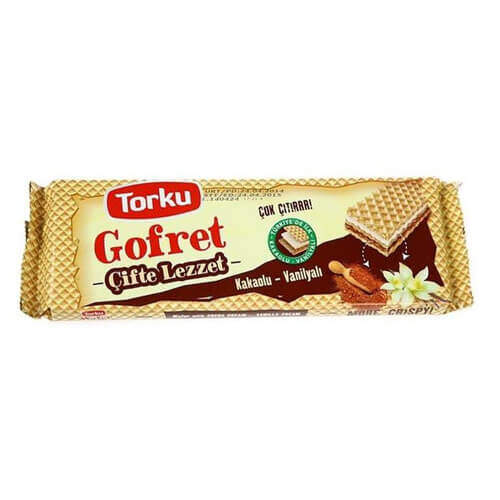 Torku Kakaolu Vanilyalı Gofret 142 Gr.