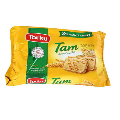 Torku Tam Buğdaylı Bisküvi 393 Gr.