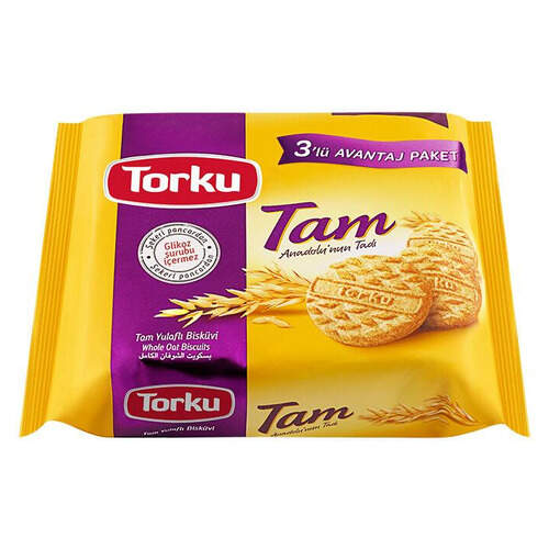 Torku Tam Yulaflı Bisküvi 375 Gr.