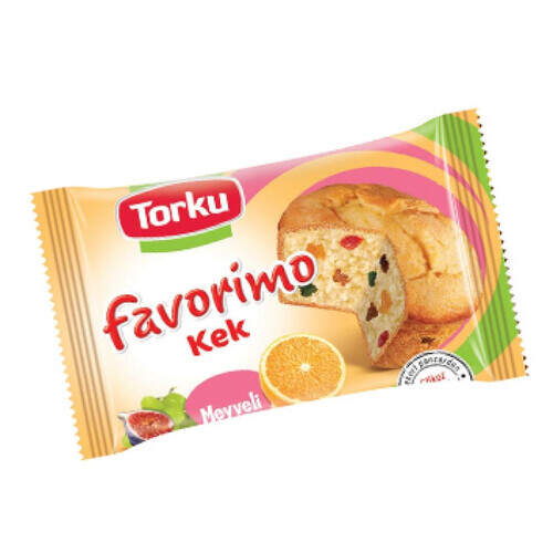 Torku Favorimo Kek 55gr. Meyveli