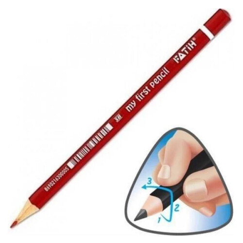 Fatih Kırmızı İlk Alıştırma Kalemi Adet