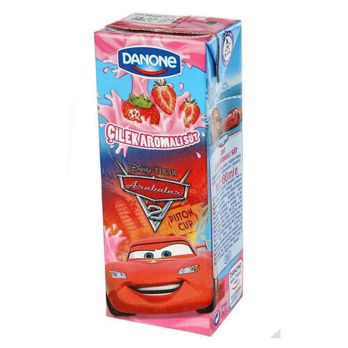 Danone Disney Çilekli Süt 180 Ml.