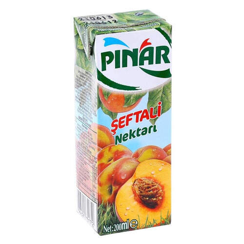 Pınar Meyve Suyu Şeftali 200 Ml.