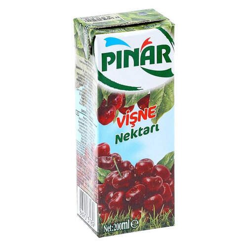 Pınar Meyve Suyu Vişne 200 Ml.