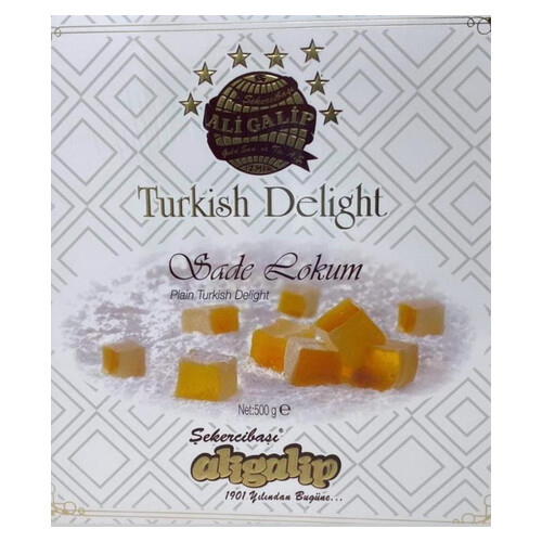 Aligalip Sade Lokum 500gr