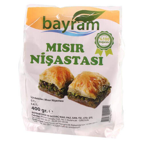 Bayram Mısır Nişastası 400 Gr.