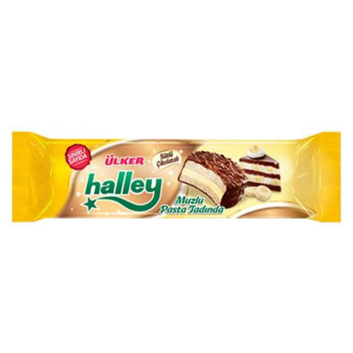 Ülker Halley Muzlu Pasta Tadında 66 Gr