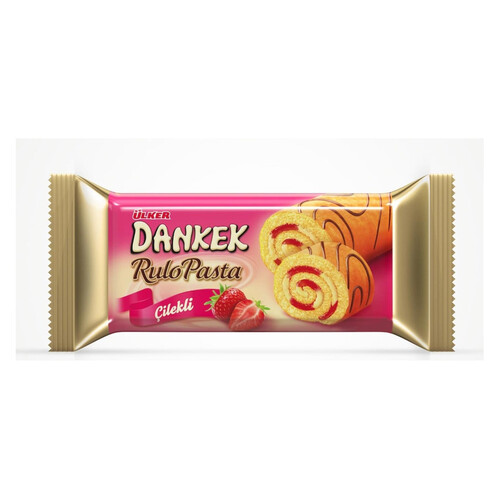 Ülker Dankek Rulo Pasta Çilekli 235 Gr.