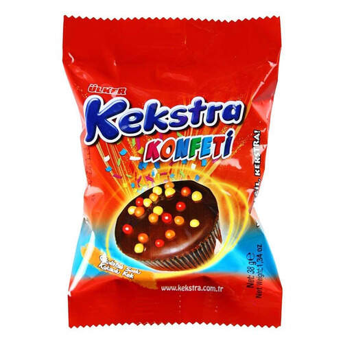 Ülker Konfeti Muf. Kakaolu Kekstra 38 Gr.