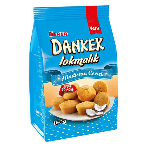 Ülker Hindistan Cevizli Lokmalık Dankek 160 Gr.