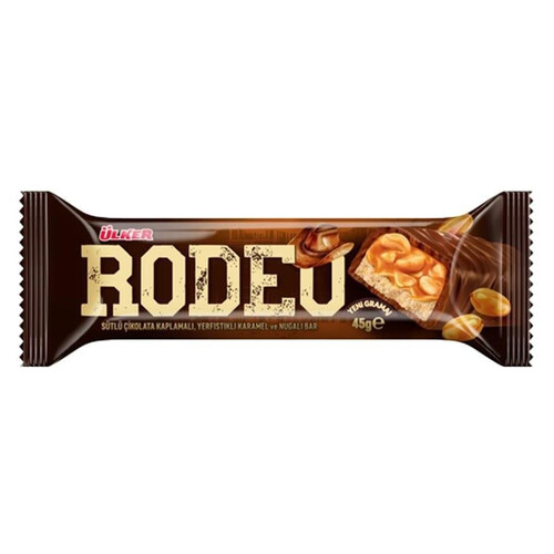Ülker Rodeo Yer Fıstık Kaplamalı Bar 45gr