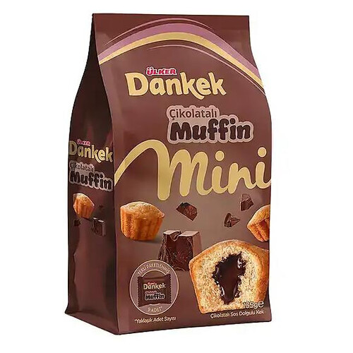 Ülker Dankek Mini Çikolatalı Muffin 135 Gr