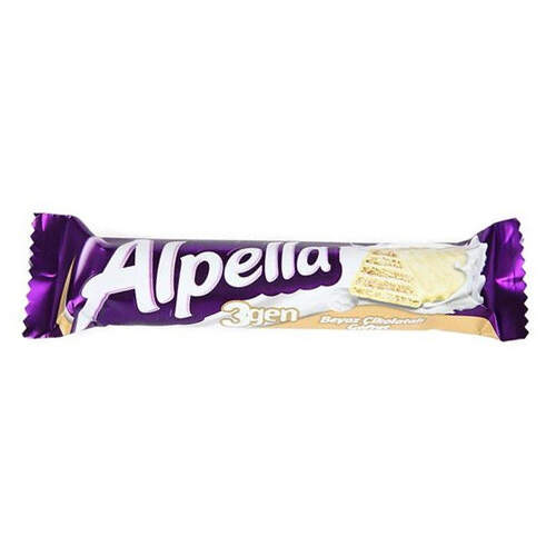 Ülker Alpella Üçgen Beyaz Gofret 28 Gr. Ordu Ankamar Sanal Market