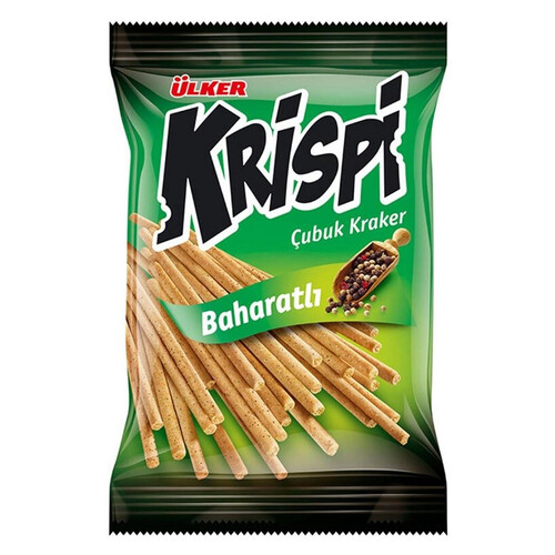 Ülker Krispi Baharatlı Çubuk Kraker 43 Gr