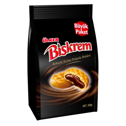 Ülker Biskrem Kakaolu Poşet 200 Gr.