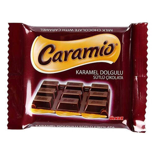 Ülker Caramio Karamelli Kare Çikolata 55 Gr.