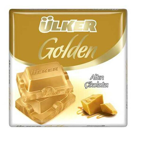 Ülker Kare Çikolata Golden 60 Gr