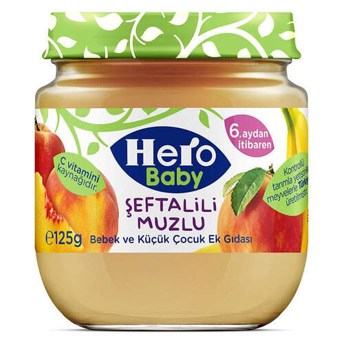 Ülker Hero Baby Şeftali Muz 125 Gr.