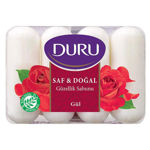 Duru Güllü Güzellik Sabunu 4'lü 70 Gr.