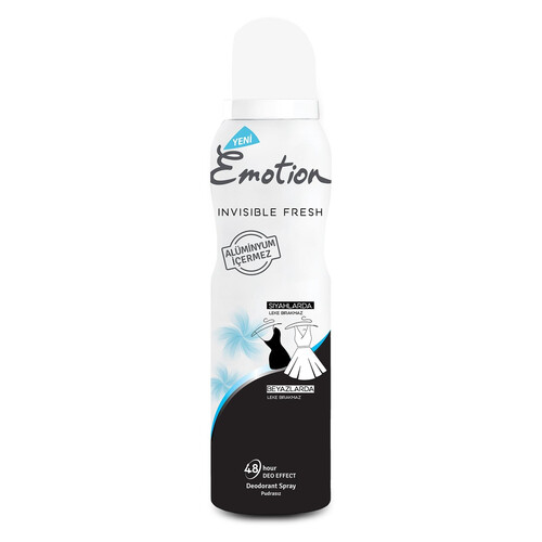 Emotıon Deo Black And Whıte150 Ml.