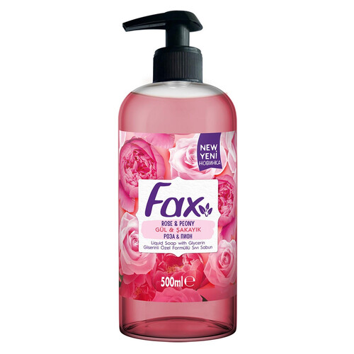 Fax Sıvı Sabun Gül 500 Ml